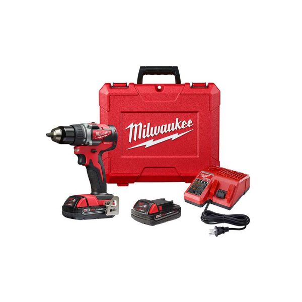 Milwaukee M12 12V Lithium-Ion Sub-Compact 1/4 Driver Drill Kit